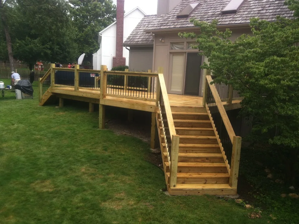 Leawood deck renovation and enlargement by The Deck Pro - Photo 7