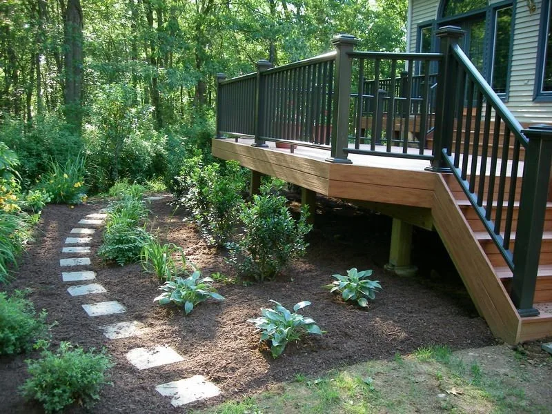 TimberTech deck with low maintenance in Madison, Connecticut by Archadeck Of Central Connecticut - Photo 4