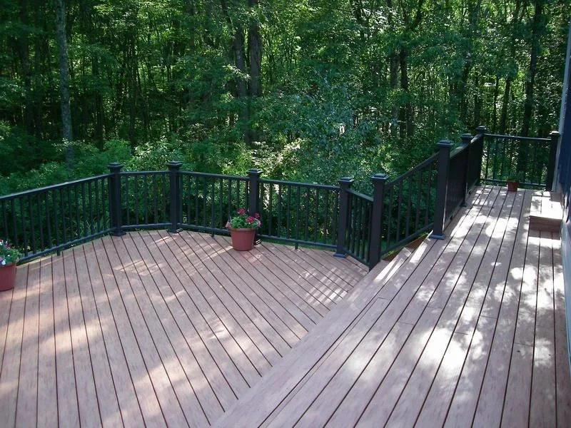 TimberTech deck with low maintenance in Madison, Connecticut by Archadeck Of Central Connecticut - Photo 2