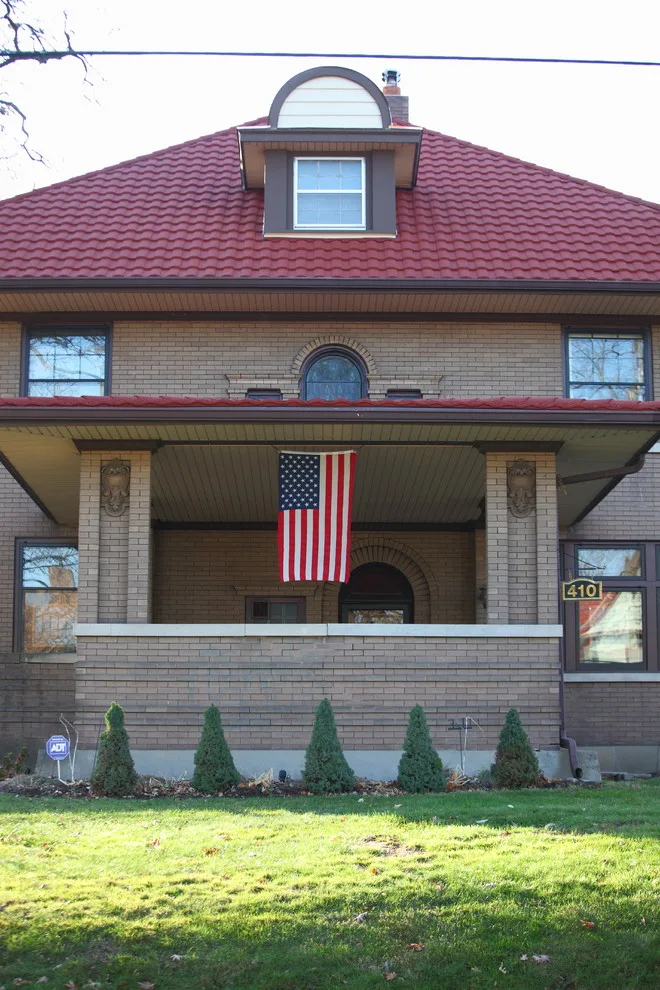 Mission Red Metro Metal Roman Tile Roofing by VanWeelden Co. - Photo 5