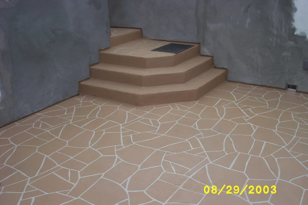 Monterey Imitation Flagstone Finished Deck by DeckExpert.com - Photo 2