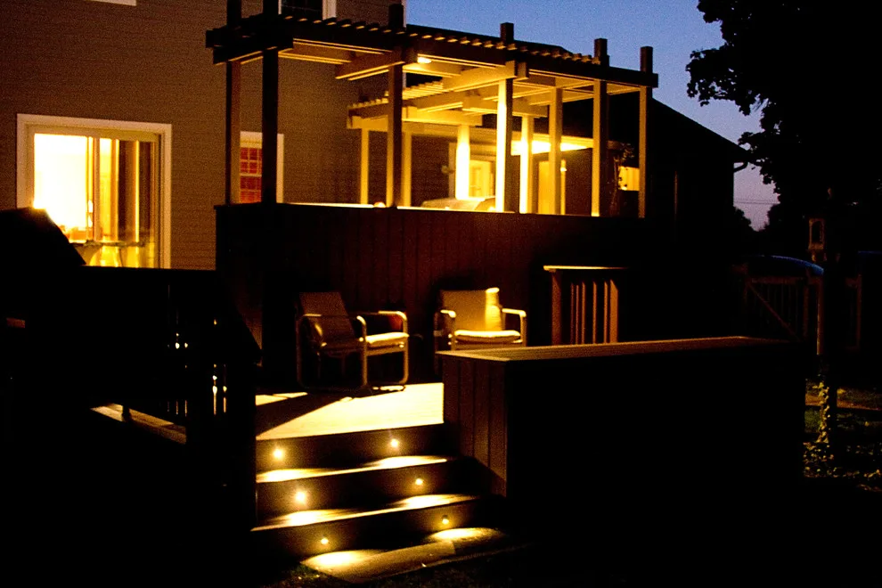 Tiered Outdoor Recreation Haven by Miles Deck Construction - Photo 12