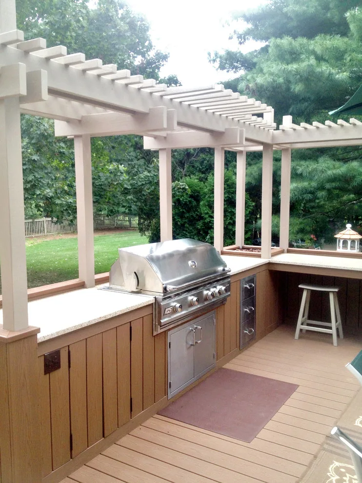 Tiered Outdoor Recreation Haven by Miles Deck Construction - Photo 13