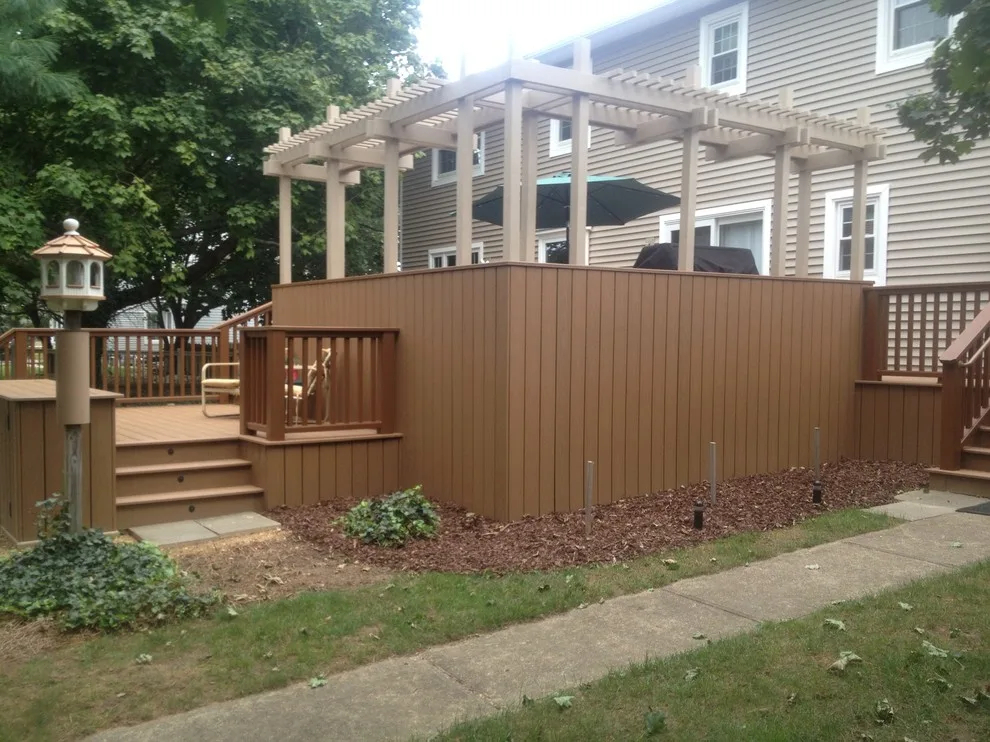 Tiered Outdoor Recreation Haven by Miles Deck Construction - Photo 2