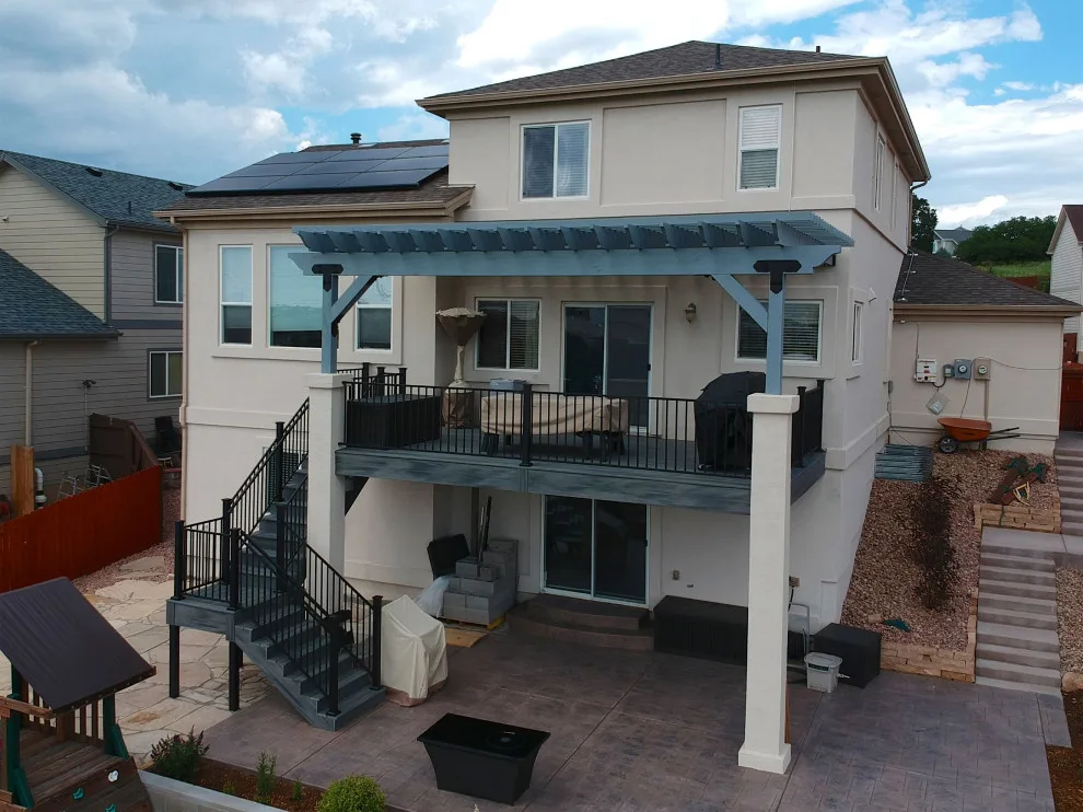 Steel Frame and Pergola by StoneCroft Construction - Photo 5