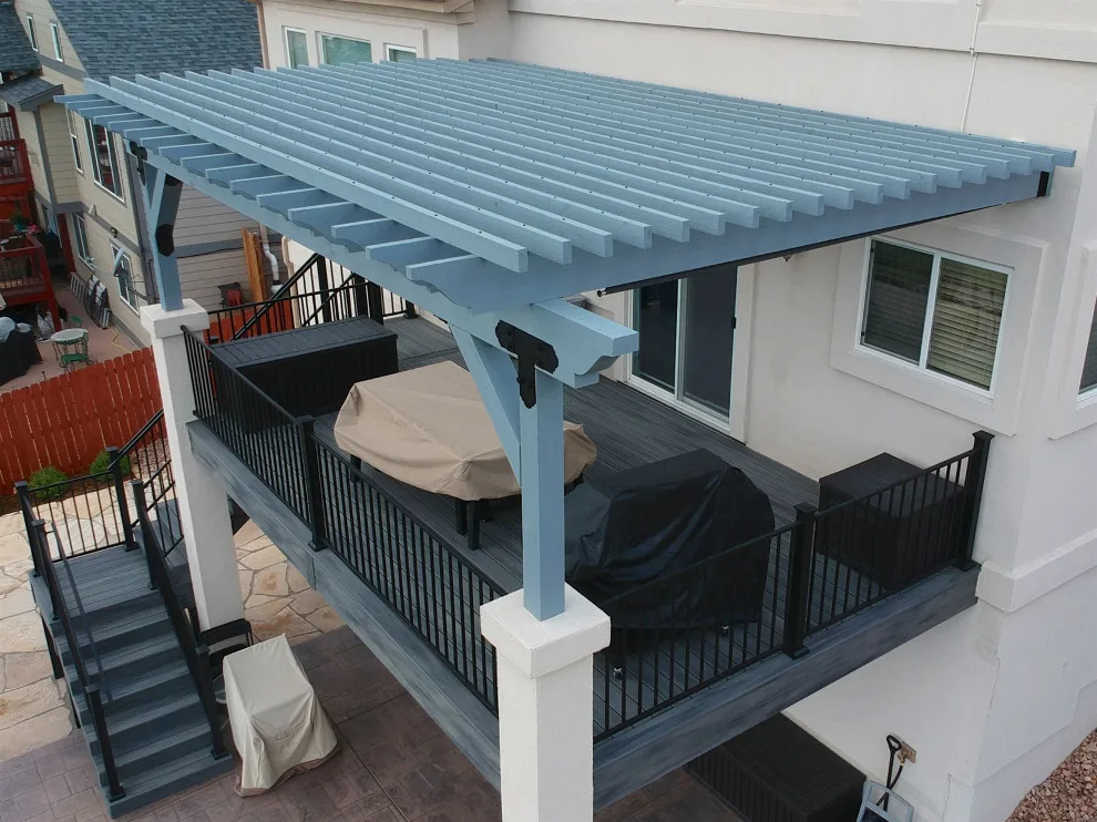Steel Frame and Pergola by StoneCroft Construction - Photo 7