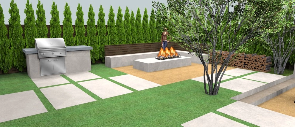 3D Landscape Design by Ryan Burress - Landscape Design & Build - Photo 16