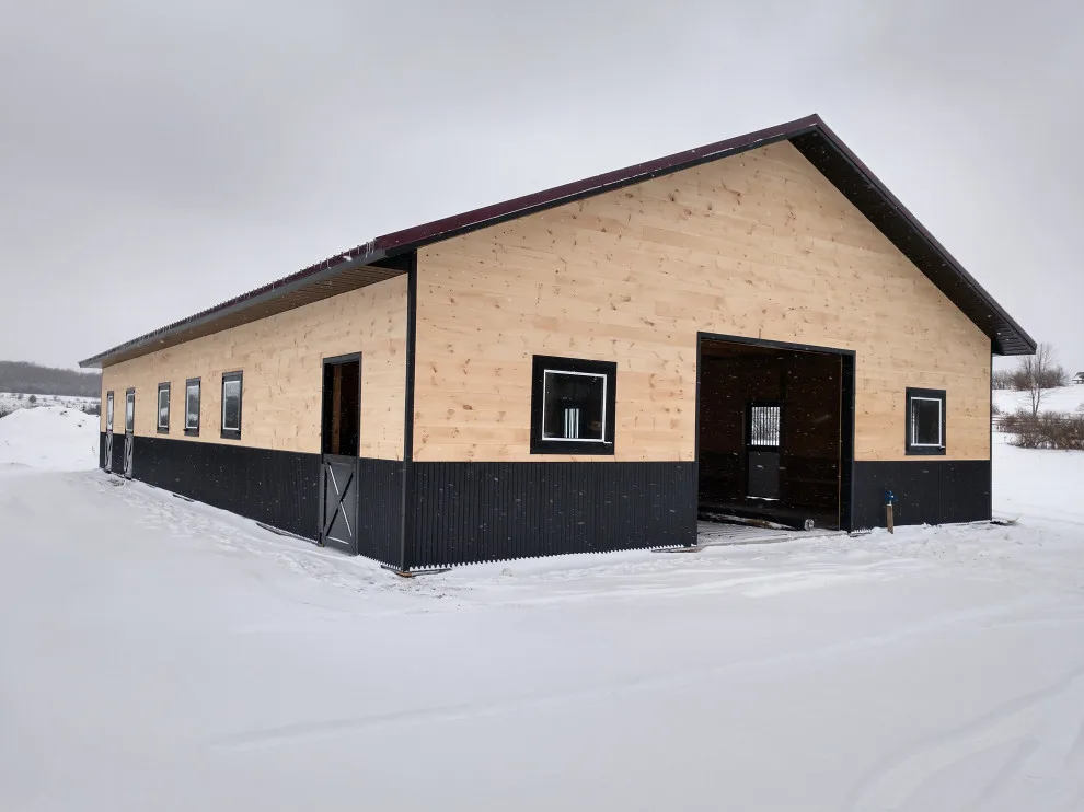 equine stable by Aubrey Vogel Contractng - Photo 2