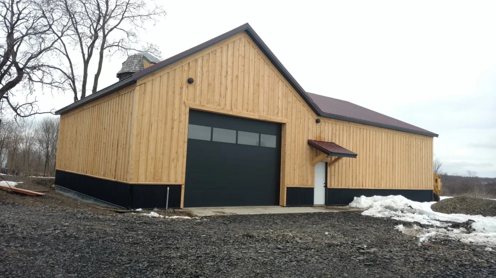repurposed barn with reclaimed silo by Aubrey Vogel Contractng - Photo 2