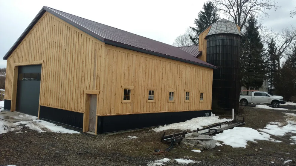 repurposed barn with reclaimed silo by Aubrey Vogel Contractng - Photo 3