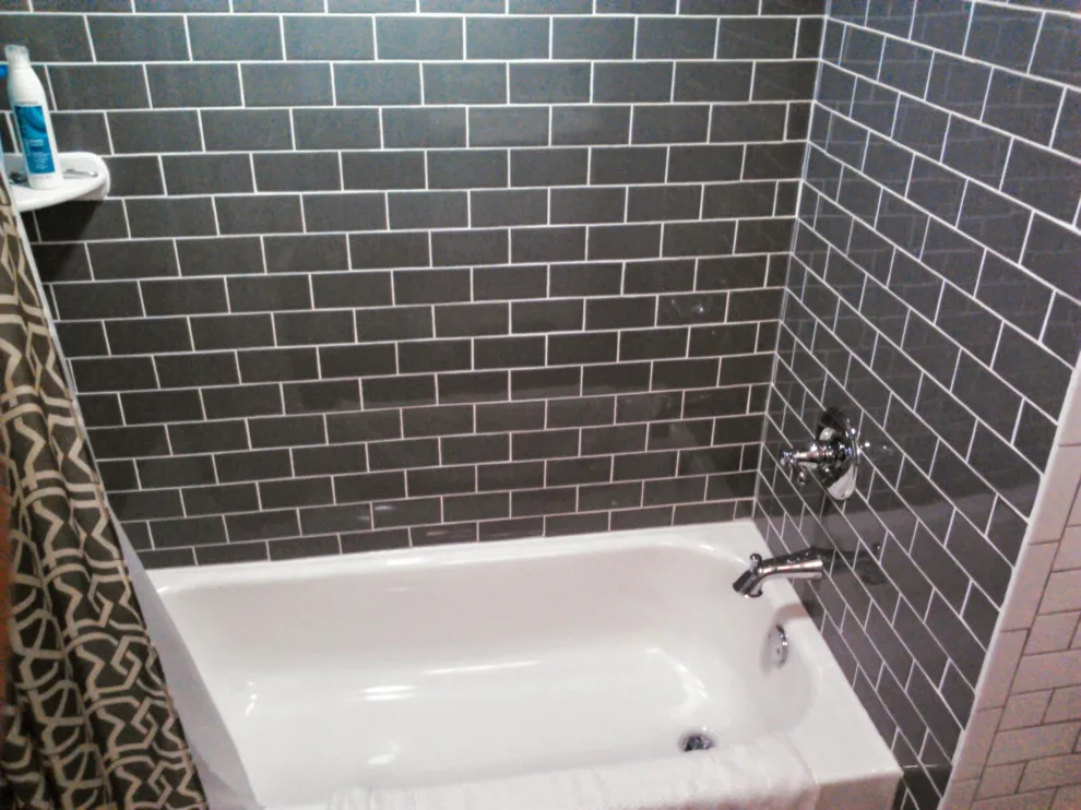 restroom renovation by Aubrey Vogel Contractng - Photo 2
