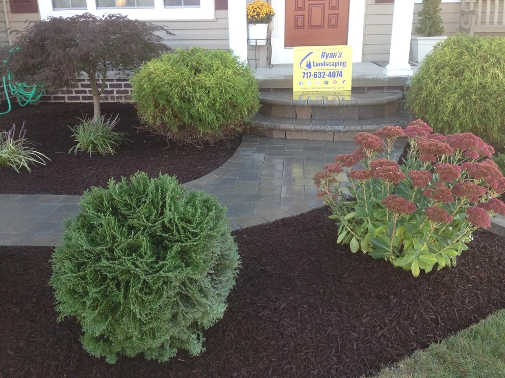 Hanover Pavers Interlocking Walkway Hardscapes by Ryan's Landscaping Hanover, Pa Patios & Walls - Photo 8