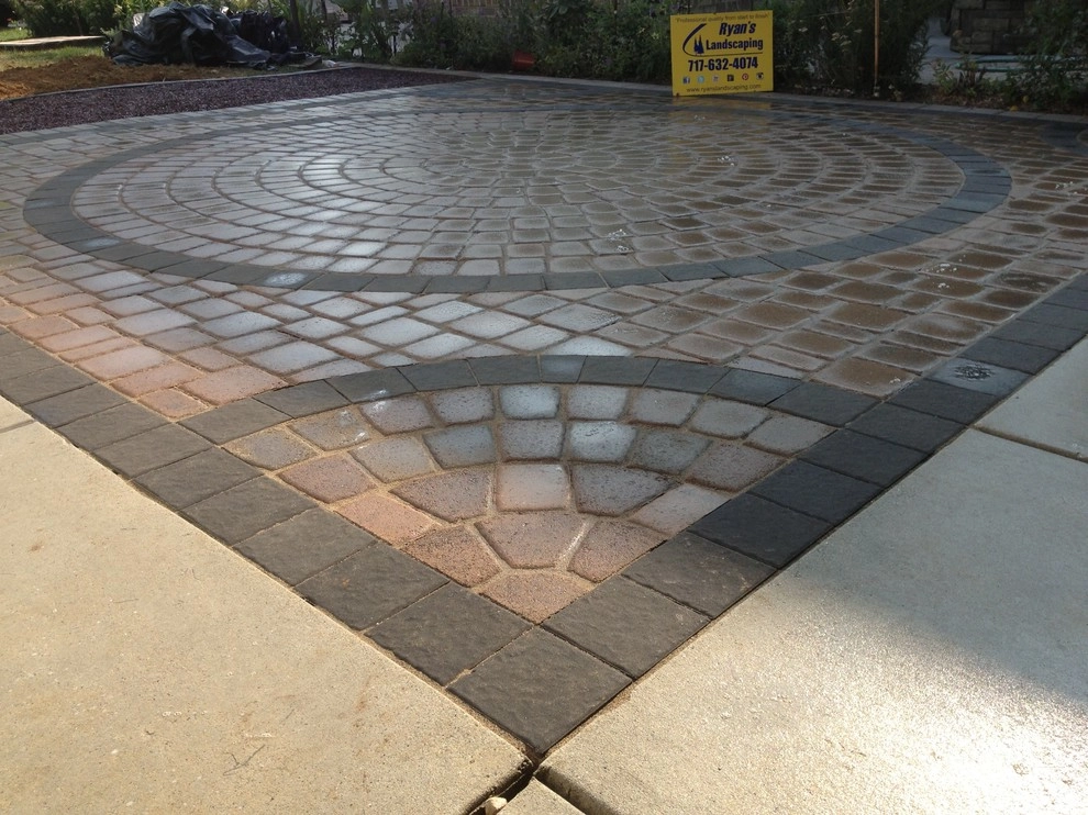 Interlocking Paver Patio Project in Hanover, PA by Ryan's Landscaping Hanover, Pa Patios & Walls - Photo 5