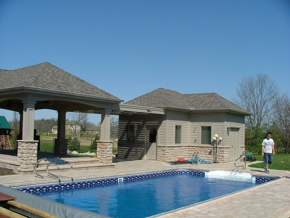 Poolside House and Pavilion by Ohio Valley DeckScapes - Photo 3