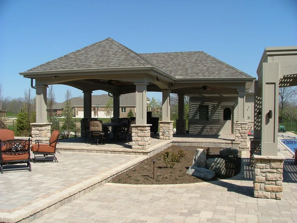 Poolside House and Pavilion by Ohio Valley DeckScapes - Photo 6
