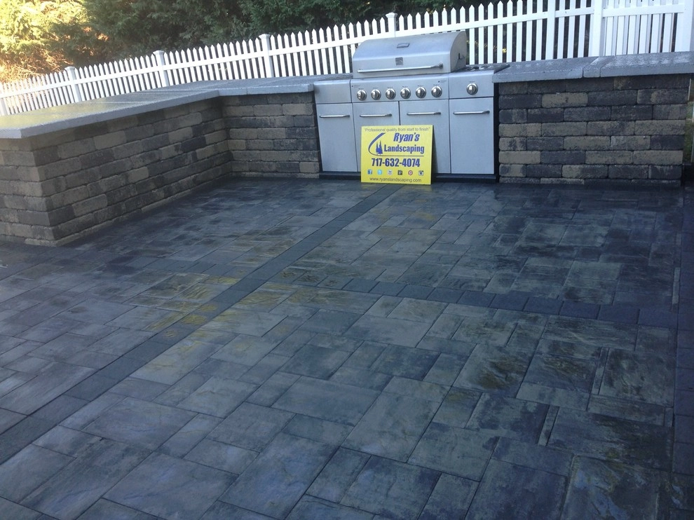 Outdoor Kitchen Hanover, PA area by Ryan's Landscaping Hanover, Pa Patios & Walls - Photo 3
