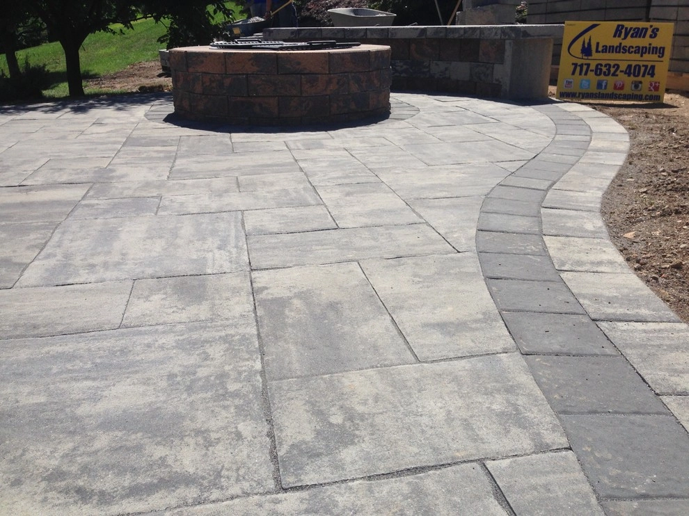 Backyard Patio Hardscape Ideas Hanover PA by Ryan's Landscaping Hanover, Pa Patios & Walls - Photo 4