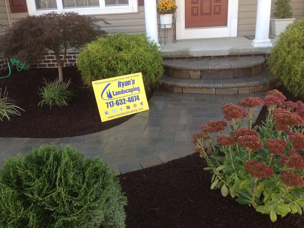 Hanover Pavers Interlocking Walkway Hardscapes by Ryan's Landscaping Hanover, Pa Patios & Walls - Photo 3