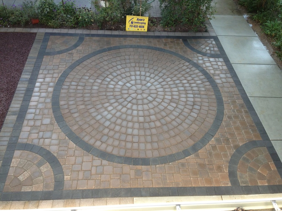 Interlocking Paver Patio Project in Hanover, PA by Ryan's Landscaping Hanover, Pa Patios & Walls - Photo 4