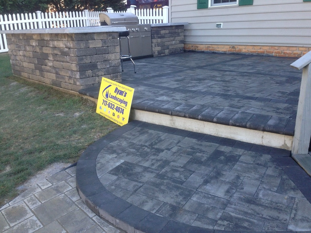 Outdoor Kitchen Hanover, PA area by Ryan's Landscaping Hanover, Pa Patios & Walls - Photo 4