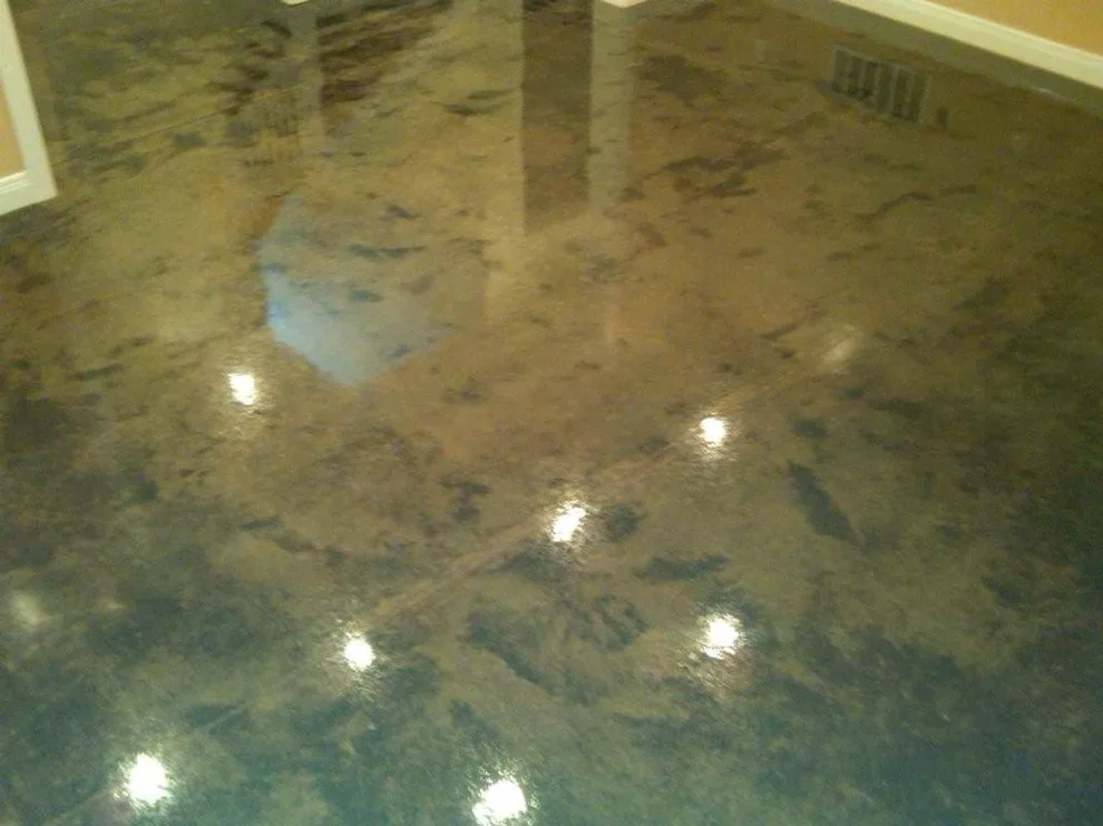 Concrete Basement Staining by Architectural Concrete - Photo 3