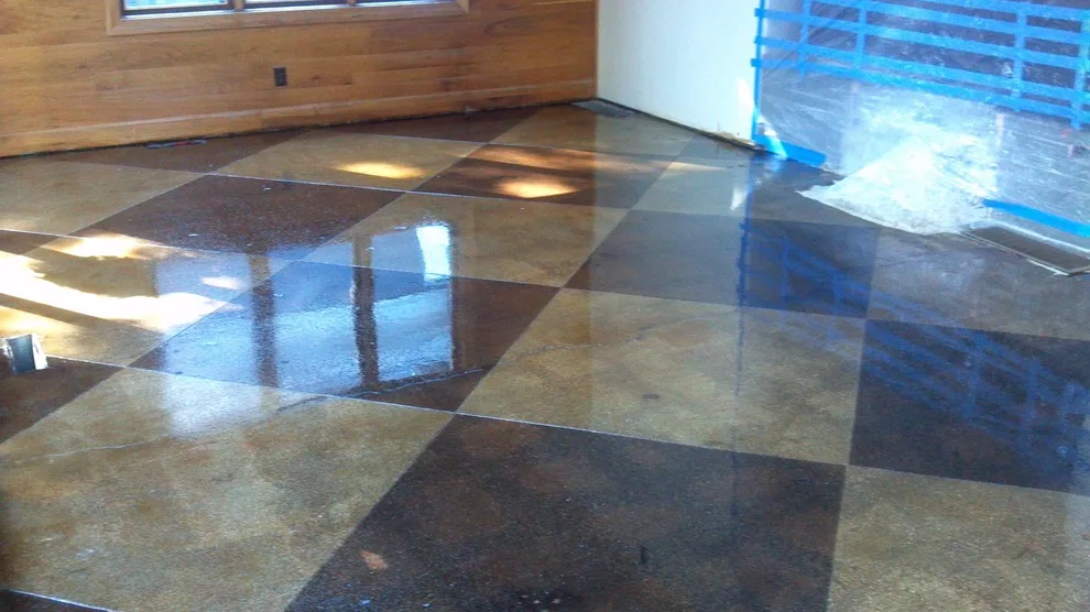 Concrete Basement Staining by Architectural Concrete - Photo 4