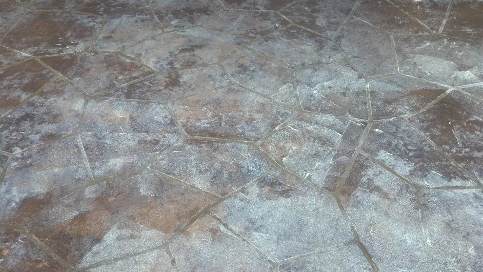 Faux Flagstone Finished Deck with Stamped Staining and Sealing by DeckExpert.com - Photo 8