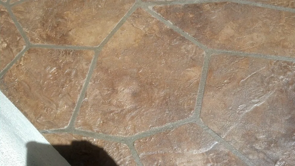 Faux Flagstone Finished Deck with Stamped Staining and Sealing by DeckExpert.com - Photo 9