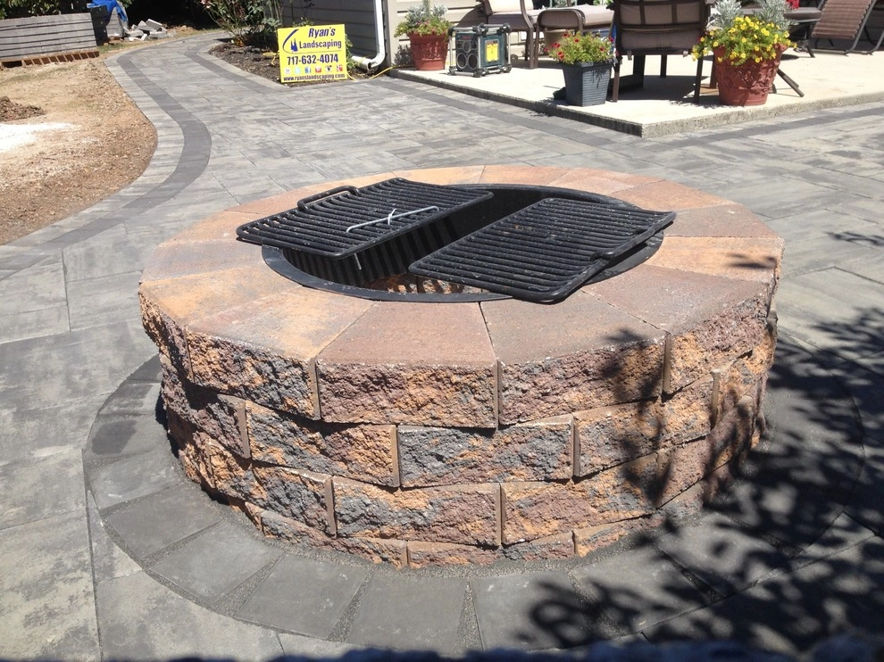 Backyard Patio Hardscape Ideas Hanover PA by Ryan's Landscaping Hanover, Pa Patios & Walls - Photo 2