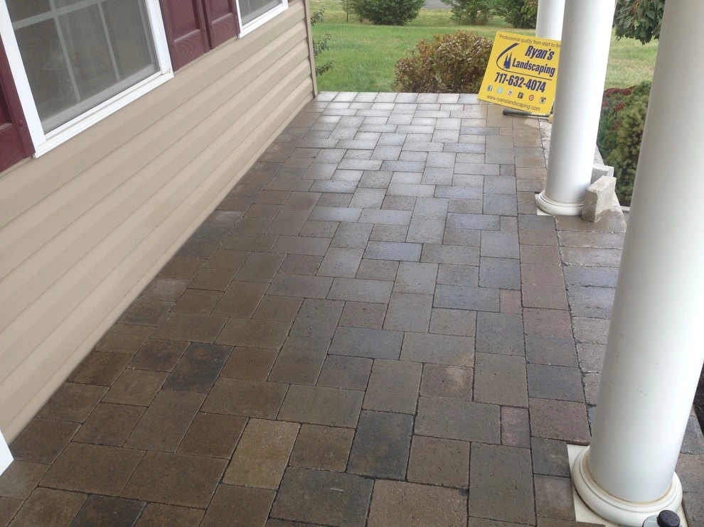 Hanover Pavers Interlocking Walkway Hardscapes by Ryan's Landscaping Hanover, Pa Patios & Walls - Photo 2
