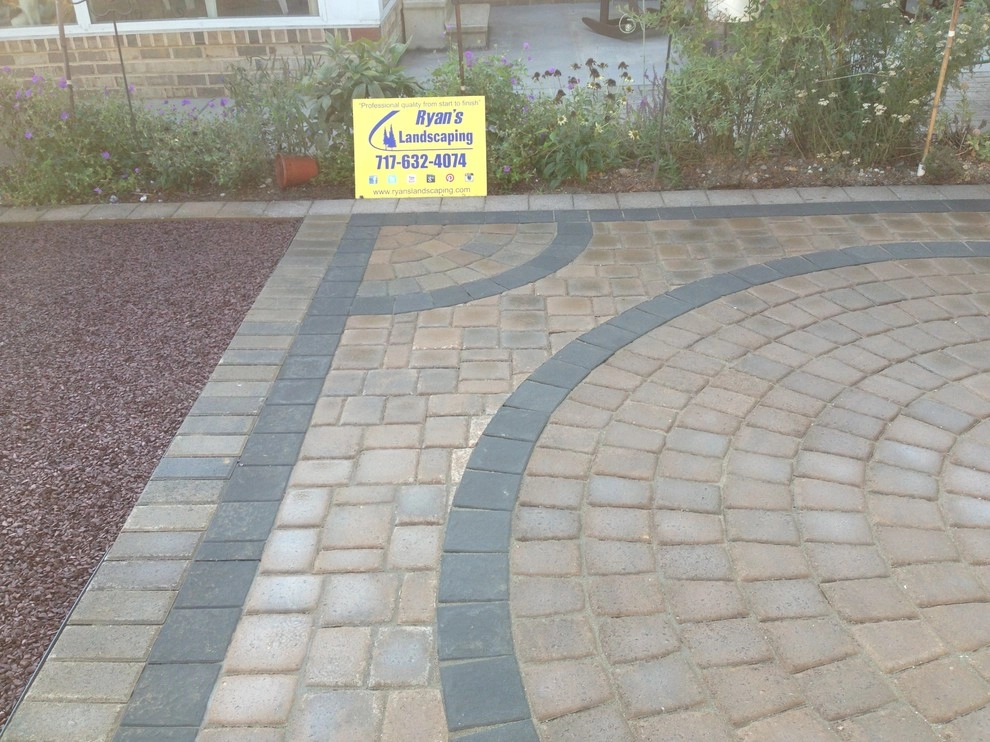 Interlocking Paver Patio Project in Hanover, PA by Ryan's Landscaping Hanover, Pa Patios & Walls - Photo 3