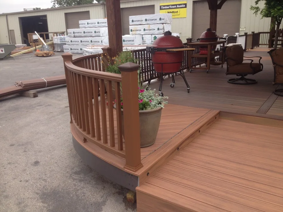 Curved Deck Tiki Torch by Trex by Austin Add-A-Deck - Photo 3