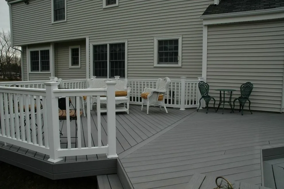 Distinctive deck and patio combo design in Middletown, CT by Archadeck Of Central Connecticut - Photo 2