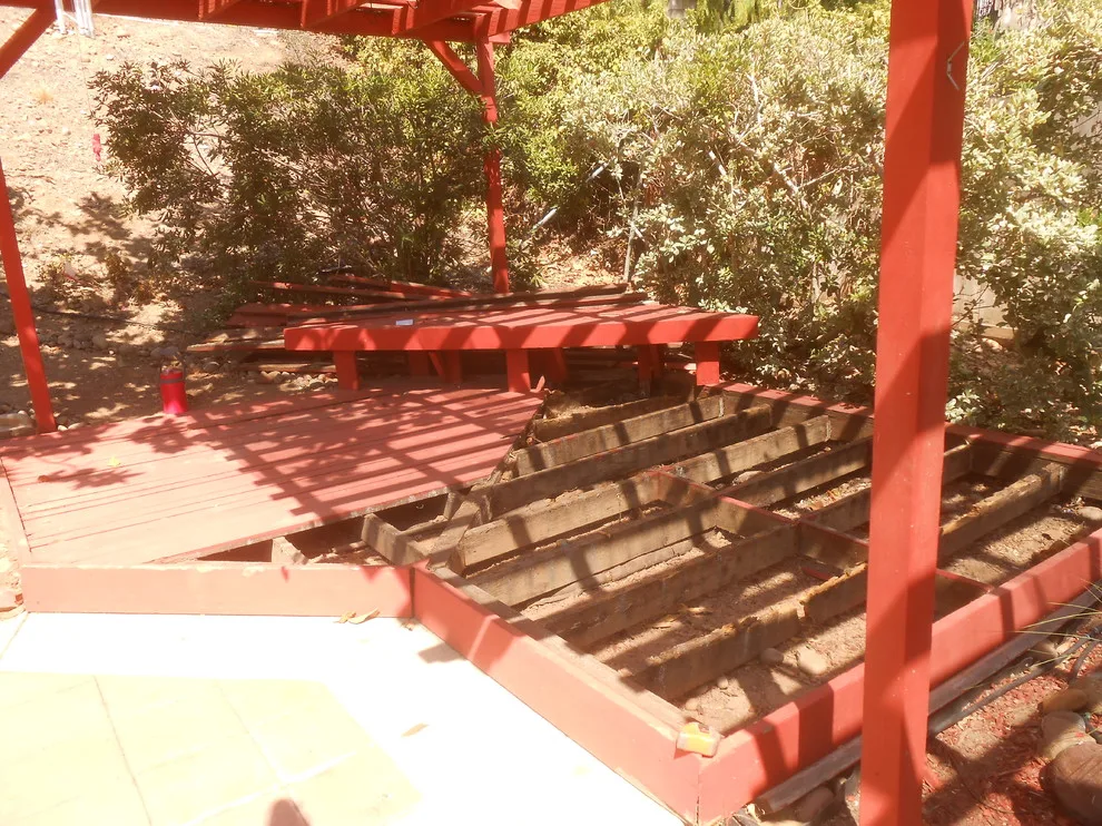 Deck Reconstruction Due to Termite and Dry Rot Damage by San Diego Remodeling Inc. - Photo 4