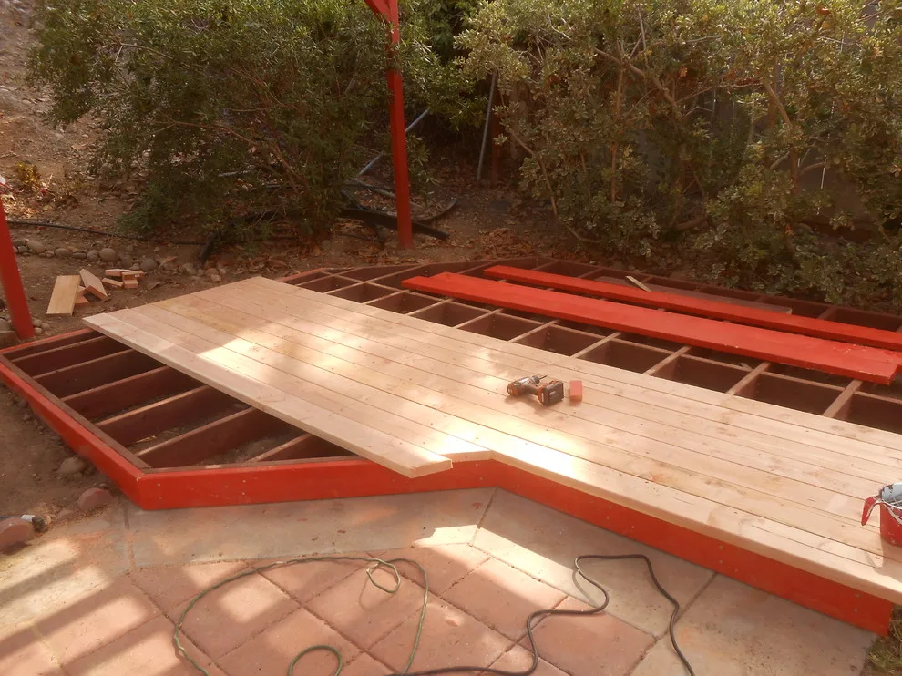 Deck Reconstruction Due to Termite and Dry Rot Damage by San Diego Remodeling Inc. - Photo 2