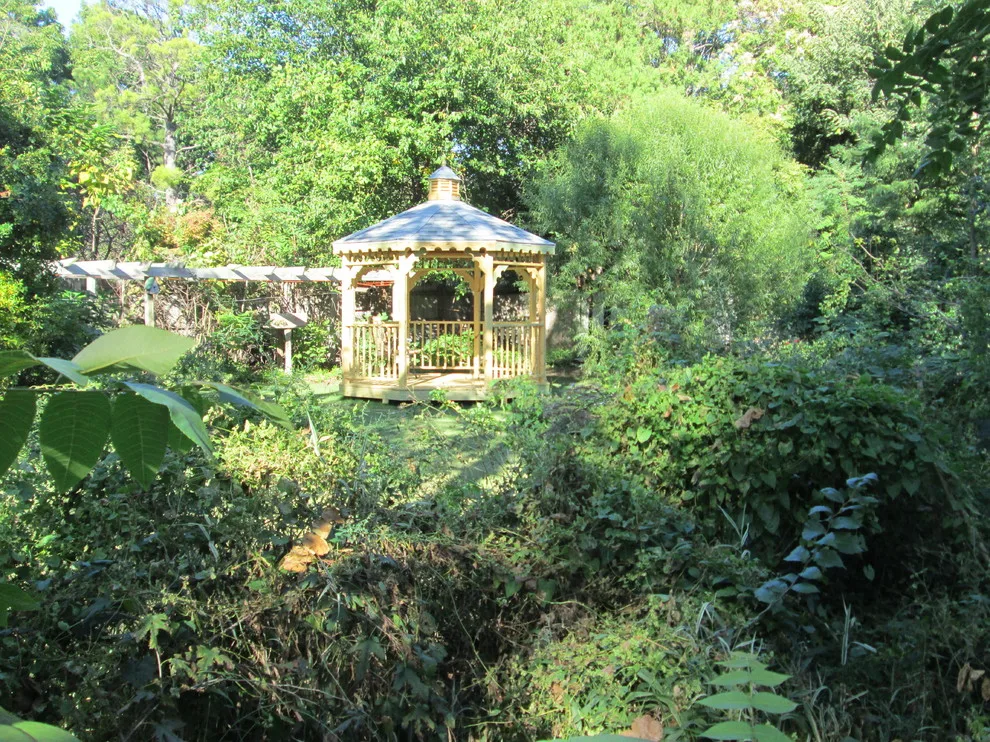 Decagonal gazebo measuring 10 by 10 by Beachy Construction LLC - Photo 13