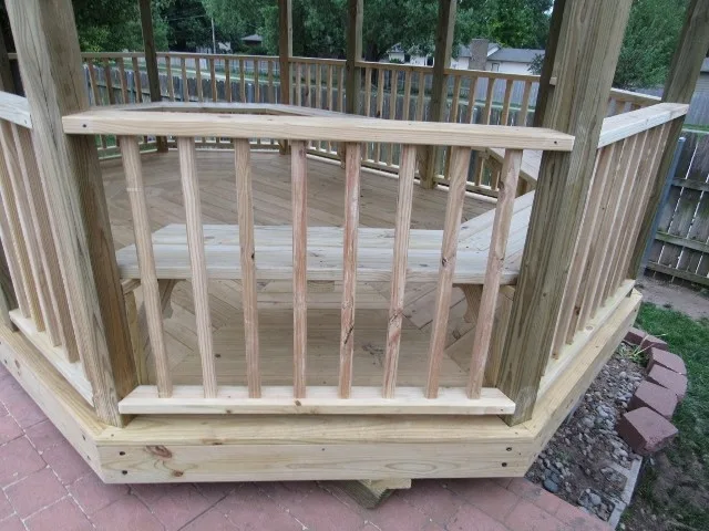 14x10 gazebo by Beachy Construction LLC - Photo 9