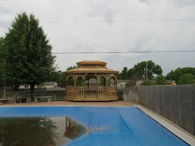 14x10 gazebo by Beachy Construction LLC - Photo 10