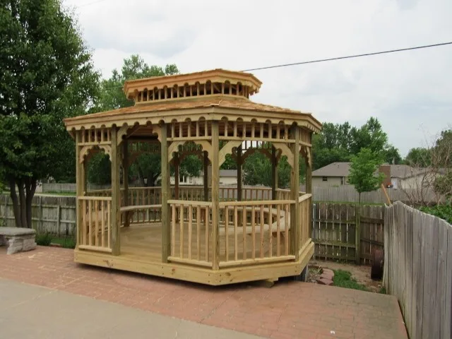 14x10 gazebo by Beachy Construction LLC - Photo 3