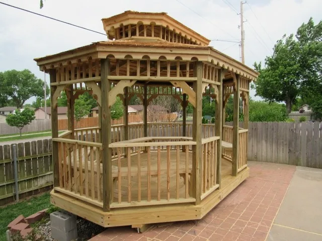 14x10 gazebo by Beachy Construction LLC - Photo 2