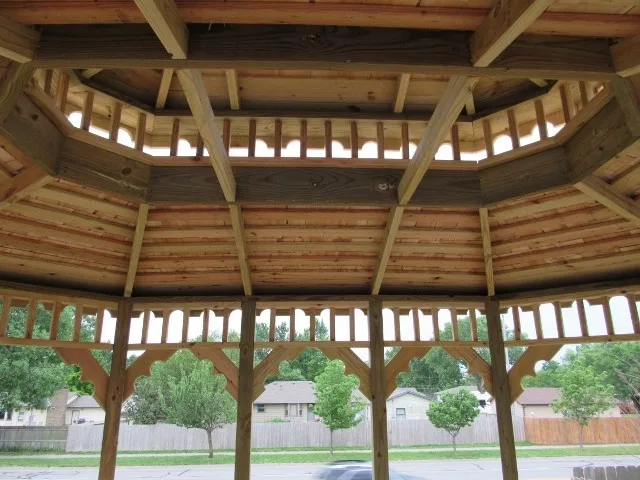 14x10 gazebo by Beachy Construction LLC - Photo 8