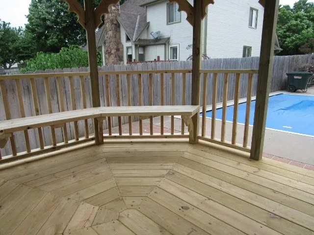 14x10 gazebo by Beachy Construction LLC - Photo 16