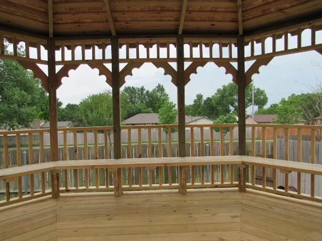 14x10 gazebo by Beachy Construction LLC - Photo 12