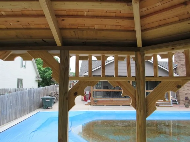 14x10 gazebo by Beachy Construction LLC - Photo 15