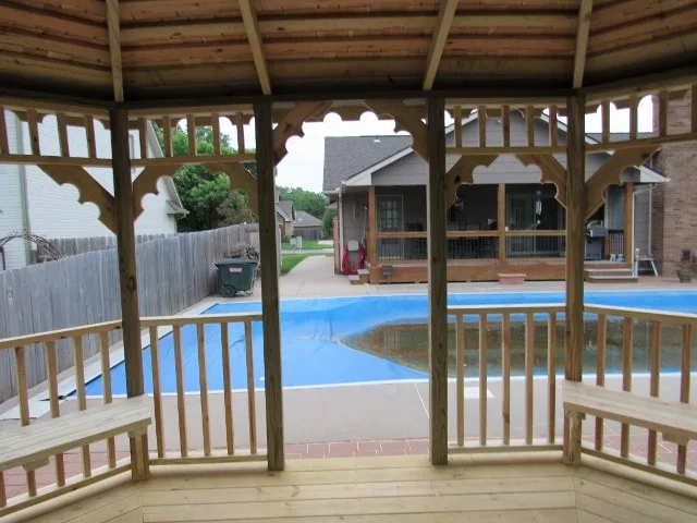14x10 gazebo by Beachy Construction LLC - Photo 13