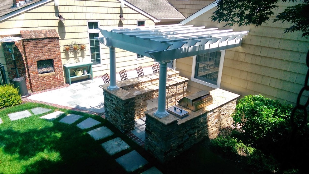 Outdoor Kitchen by Salvatore Imbriano Landscaping Inc. - Photo 7