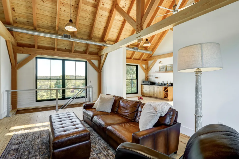 26x54 Personalized Timber Frame Barn by Homestead Structures - Photo 12