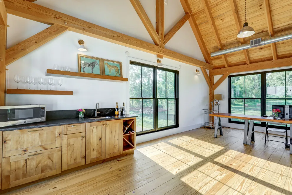 26x54 Personalized Timber Frame Barn by Homestead Structures - Photo 9