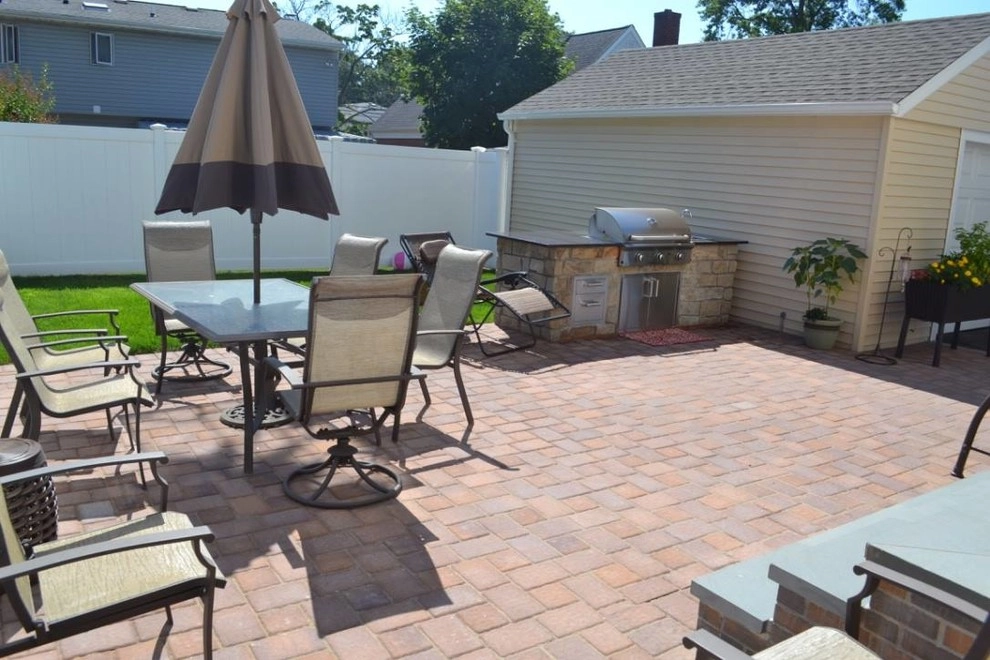 Garden City Outdoor Kitchen and Patio by Salvatore Imbriano Landscaping Inc. - Photo 13