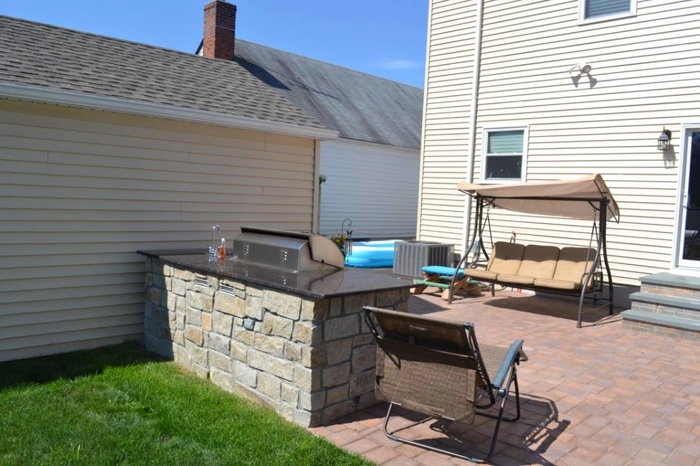 Garden City Outdoor Kitchen and Patio by Salvatore Imbriano Landscaping Inc. - Photo 5